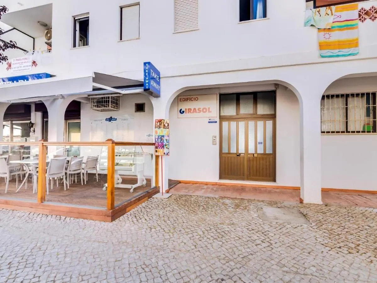 Apartment Front Beach Quarteira Ground Floor Girassol Studio