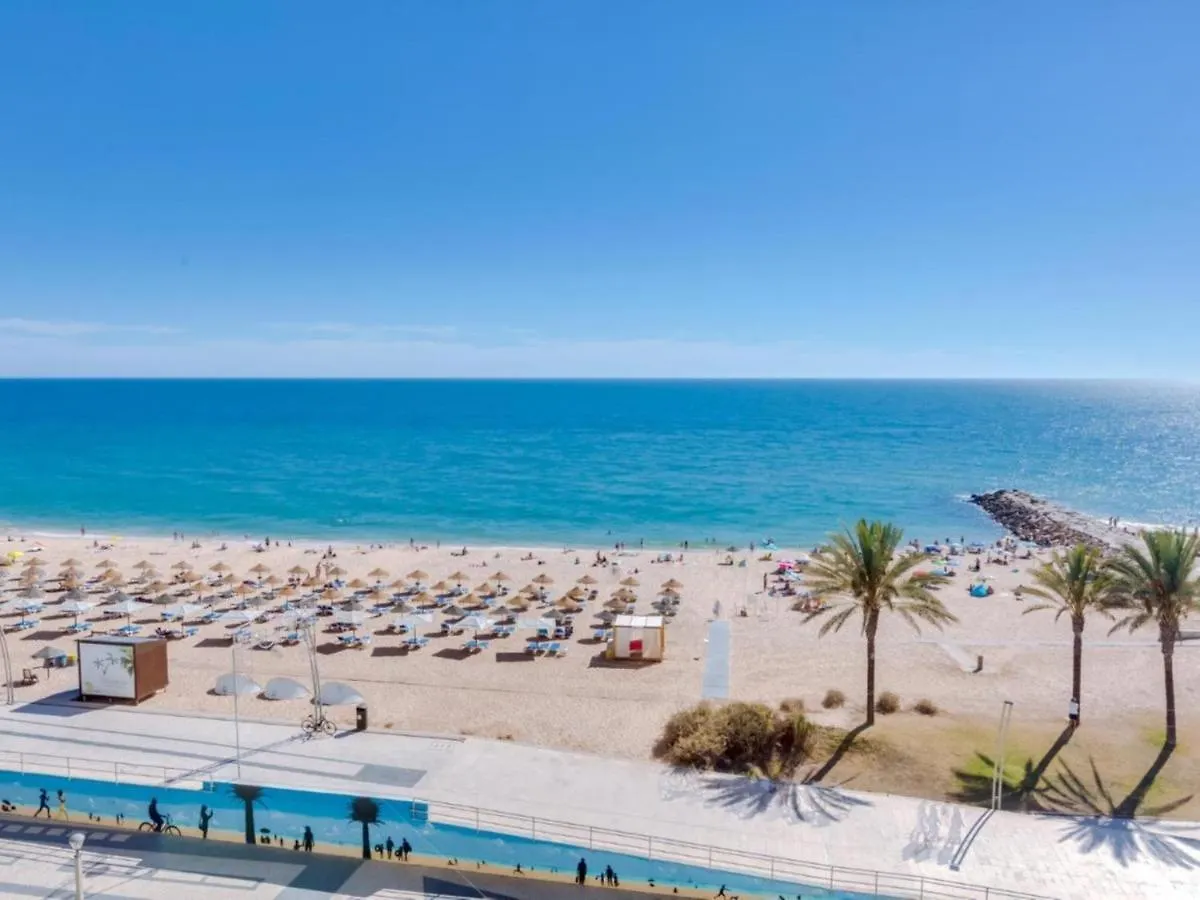 Front Beach Quarteira Ground Floor Girassol Studio Portugal