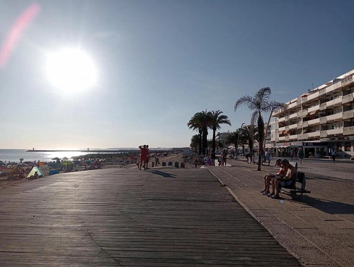 Apartment Front Beach Quarteira Ground Floor Girassol Studio
